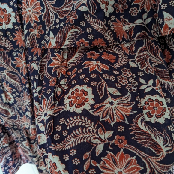 NWOT Chelsea and Violet Tiered cotton maxi skirt - Picture 5 of 5